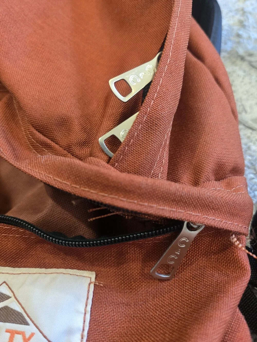 True Vintage 1970’s- 1980s KELTY Rust Orange Soft Pack Backpack Rucksack Daypack